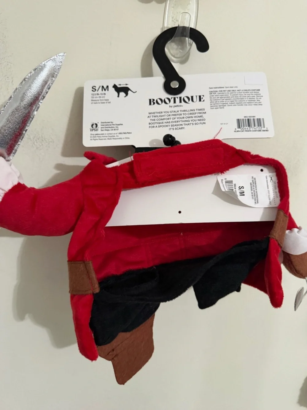 🍉3/$25 Boutique by Petco Two-Piece Cat Costume NWT!